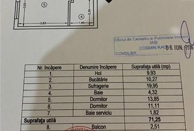 Apartament 3 Camere Decomandat Bl 1989 Frumoasa - 9