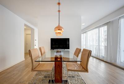 Apartament cu 3 camere decomandat, mobilat în Dorobanți