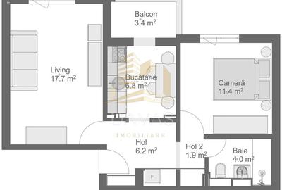 Apartament modern 2 camere decomandat | Titulescu - 7