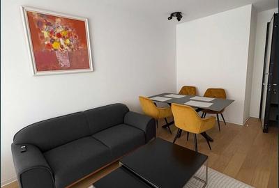 Apartament cu 2 camere semidecomandat, mobilat în Pipera