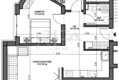 3 camere Ultracentral - Mosilor la 8 minute metrou - 6