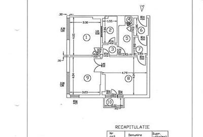 Apartament 3 camere, etajul 2/4, zona Foisorul de foc - 8