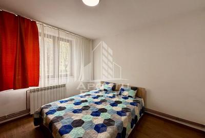 Apartament cu 3 camere semidecomandat, mobilat în Șagului