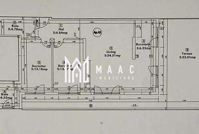 Penthouse 3 camere | 84 MPU | Terasa | Mobilat modern - 7