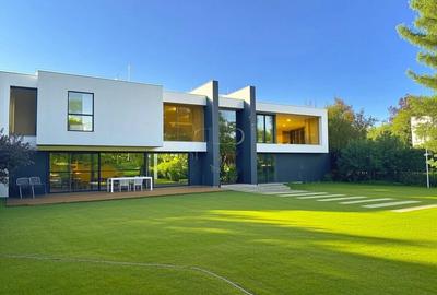 Villa with modern architecture, heated pool, 1000sqm yard, Iancu Nicolae area - 24