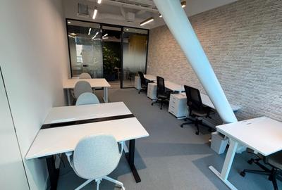 Birou privat premium ( 6- 8 persoane, cu lumină naturală, la Supertree Pipera) - 4