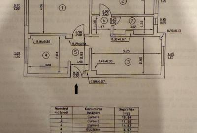 Apartament 3 camere  decomandat  Bolintineanu-Sebastian - 7