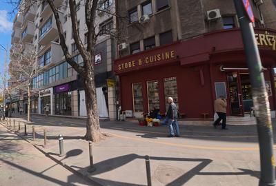 Spațiu comercial, 124 mp în P-ța Dorobanți