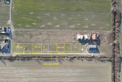 Teren Construcții intravilan de 532 mp, în Moșnița Nouă