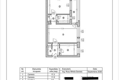 Apartament cu 2 camere semidecomandat în Dristor