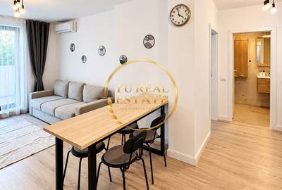 Apartament cu 2 camere semidecomandat, mobilat în Aurel Vlaicu