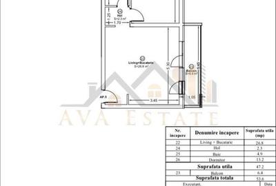 Apartament 2 camere | Bloc Nou - Zona Giroc - 6