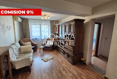 Apartament cu 3 camere semidecomandat, mobilat în Central