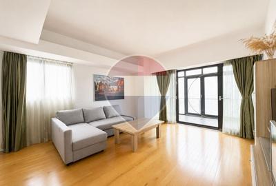 Apartament cu 2 camere nedecomandat, mobilat în Faleza Nord