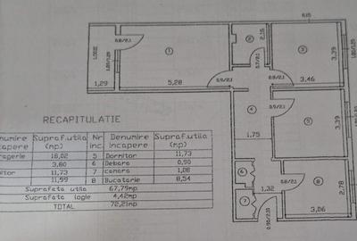 Apartament 3 camere Mircea cel Batran - 8