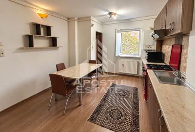 Apartament cu 3 camere semidecomandat, mobilat în Girocului