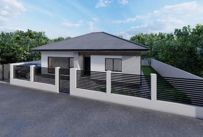 CASĂ NOUĂ INDIVIDUALĂ – 3 DORMITOARE – TEREN 335 MP – LA CHEIE – 130.000€ - 6