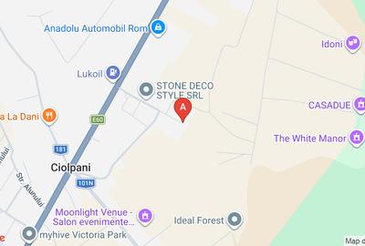 Hala industriala Ciolpani , parcelabila intre 72 si 360 m2 + platfoma betonata - 1