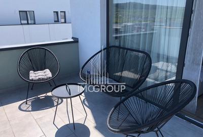 Apartament cu 2 camere semidecomandat, mobilat în Europa