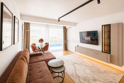 Apartament cu 2 camere semidecomandat, mobilat în Floreasca
