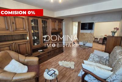 Apartament cu 3 camere semidecomandat, mobilat în Central
