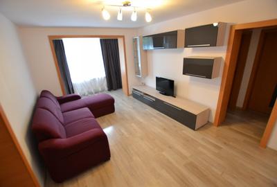 Apartament cu 2 camere semidecomandat, mobilat în Central