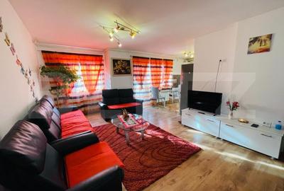 Apartament cu 3 camere semidecomandat, mobilat în Florești