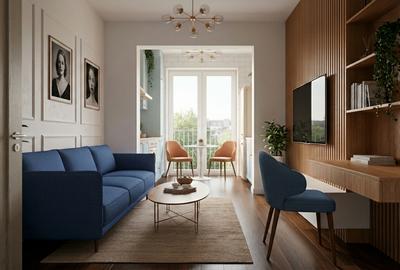 Apartament cu 2 camere decomandat în Theodor Pallady