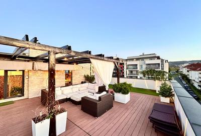 0% COMISION Penthouse ultrafinisat,180 mp +250 mp terasa,garaj dublu - 19