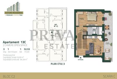 Apartament Parter, etaj3, etaj5, Future Residence - 18