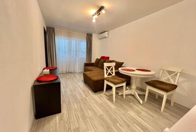 Apartament cu 2 camere semidecomandat, mobilat în Tineretului