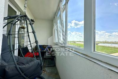 Apartament cu 3 camere de vanzare, mobilat, etajul 2, Giroc, Timis - 11