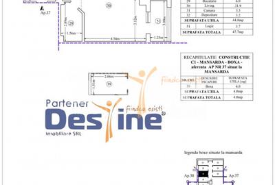 Comision 0%, Apartament 1 camera, Pacurari, mansarda 47.7 mp - 11