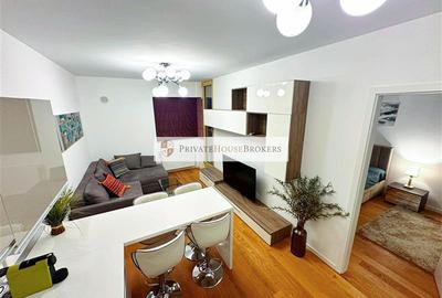 Apartament cu 2 camere semidecomandat, mobilat în Aviației
