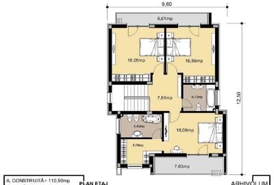 Vila Premium/Priveliste deosebita/Lac Lebada/5 camere/Strada Baile Felix/Lebada - 15
