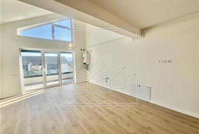 Penthouse nou  - 2 camere, 2 bai si balcon - intabulat - 3