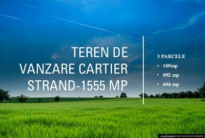 Teren de vanzare 1555 mp cartier Strand II! - 1