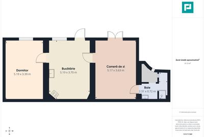 Apartament ultracentral,2 camere-Piata Avram Iancu - 14