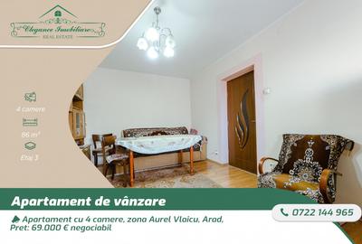Apartament cu 4 camere, zona Aurel Vlaicu, Arad - 1
