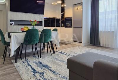 Apartament cu 3 camere semidecomandat, mobilat în Vest
