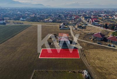 Teren intravilan 585mp Sânpetru, panoramă Lempes si padure, Comision 0% - 8