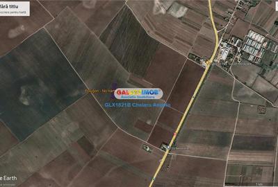 Adunatii Copaceni teren intravilan  14700 mp,deschidere 62m - 4
