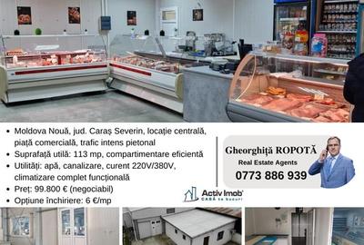 Moldova Noua, Spatiu Comercial - Macelarie, Utilata, Vanzare sau Inchiriere - 1