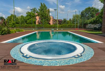 Vanzare vila de lux cu piscina, teren de tenis, cu un design deosebit, P+M+S - 9