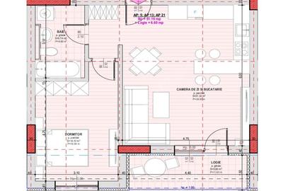 Apartament la cheie cu 2 camere balcon si parcare zona Brana Selimbar - 3