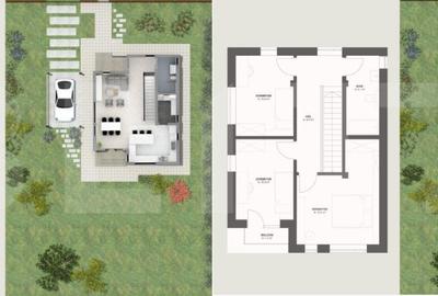 Casa individuala 110mp, situata intr-un ansamblu modern in Mihai Viteazu - 9