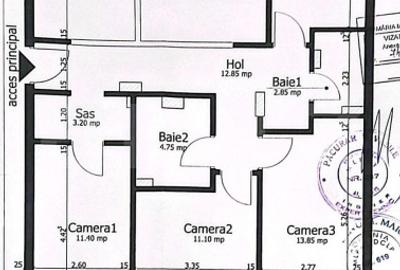 Apartament 5 camere, 100 mp, parter, pivniță 100 mp, zona Calvaria Mănăștur - 3