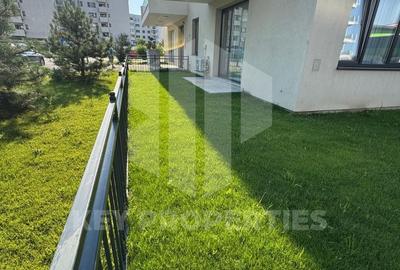 Greenfield, 2 camere nou, prima inchiriere cu gradina - 70 mp si parcare - 14