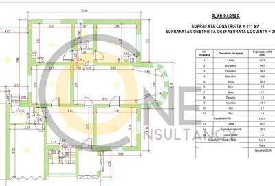 Vila 272 mp utili, gradina 500 mp, Corbeanca, Ostratu - 13