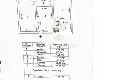 2 Camere Et.8 Decomandat An constructie 1979 - Metrou Gorjului - 9